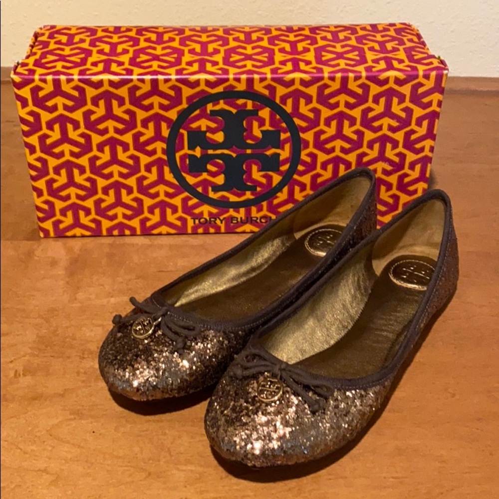 *BNIB* Tory Burch Bronze Chelsea Ballet flats